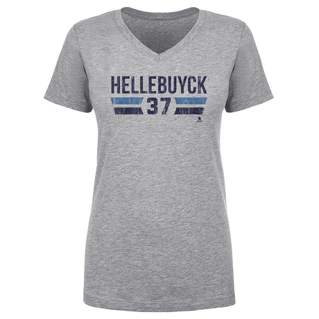 Connor Hellebuyck Women's V-Neck T-Shirt | 500 LEVEL