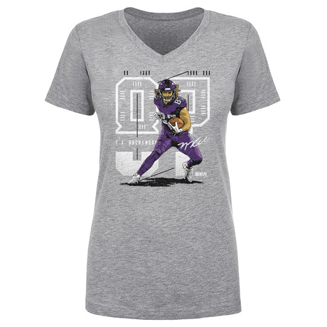 T.J. Hockenson Women's V-Neck T-Shirt | 500 LEVEL
