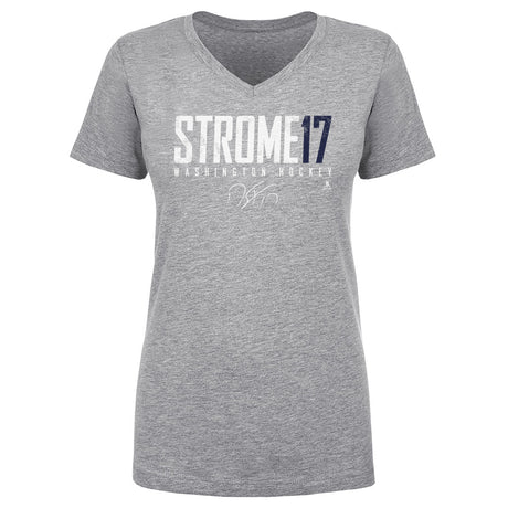 Dylan Strome Women's V-Neck T-Shirt | 500 LEVEL