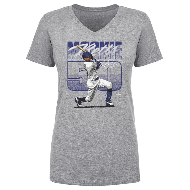 Mookie Betts Women's V-Neck T-Shirt | 500 LEVEL