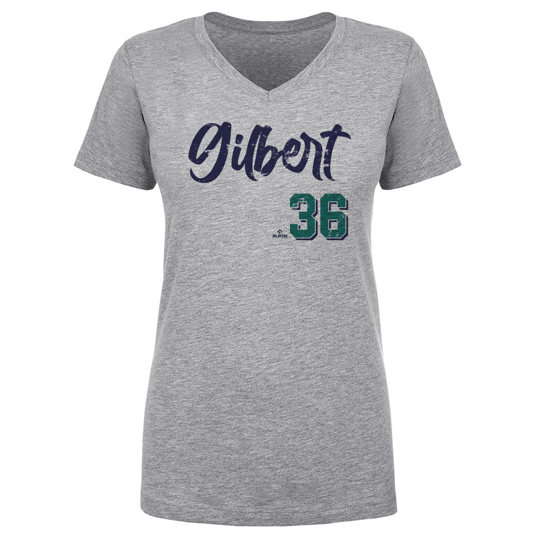 Logan Gilbert Women's V-Neck T-Shirt | 500 LEVEL