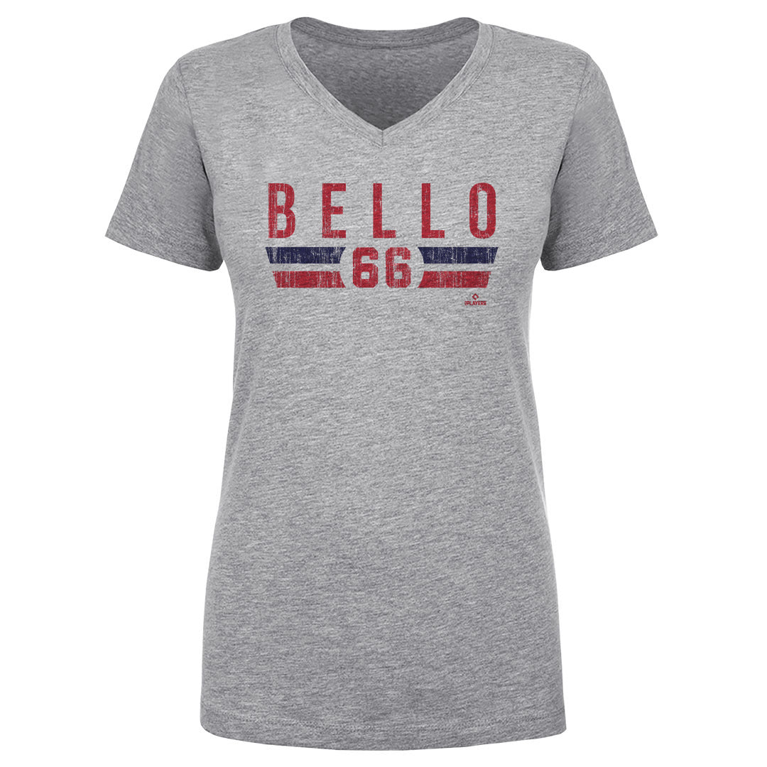 Brayan Bello Women's V-Neck T-Shirt | 500 LEVEL