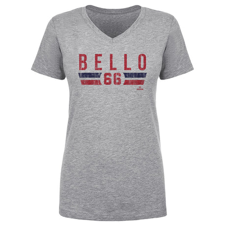 Brayan Bello Women's V-Neck T-Shirt | 500 LEVEL