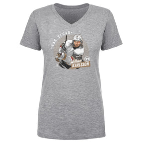 William Karlsson Women's V-Neck T-Shirt | 500 LEVEL