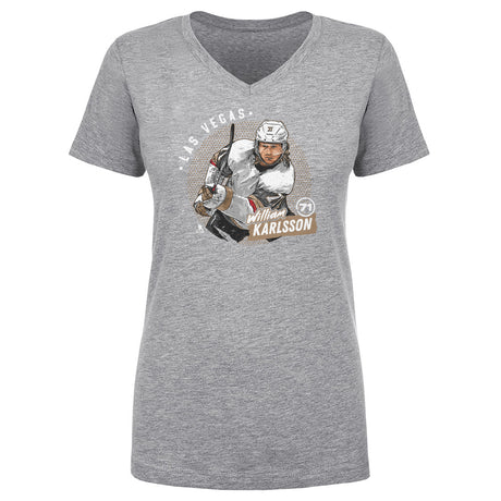 William Karlsson Women's V-Neck T-Shirt | 500 LEVEL