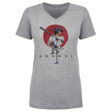 Shohei Ohtani Women's V-Neck T-Shirt | 500 LEVEL