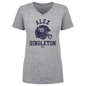 Alex Singleton Women's V-Neck T-Shirt | 500 LEVEL
