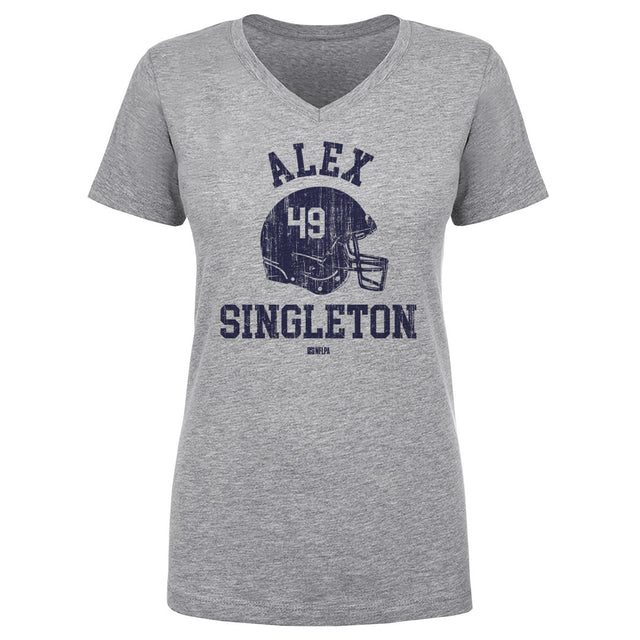 Alex Singleton Women's V-Neck T-Shirt | 500 LEVEL