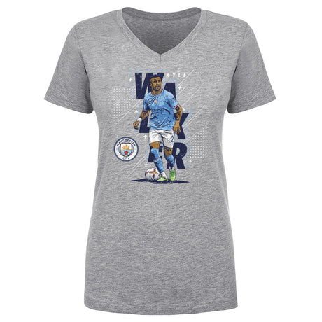 Kyle Walker Women's V-Neck T-Shirt | 500 LEVEL