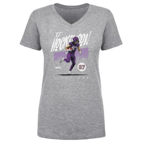 T.J. Hockenson Women's V-Neck T-Shirt | 500 LEVEL