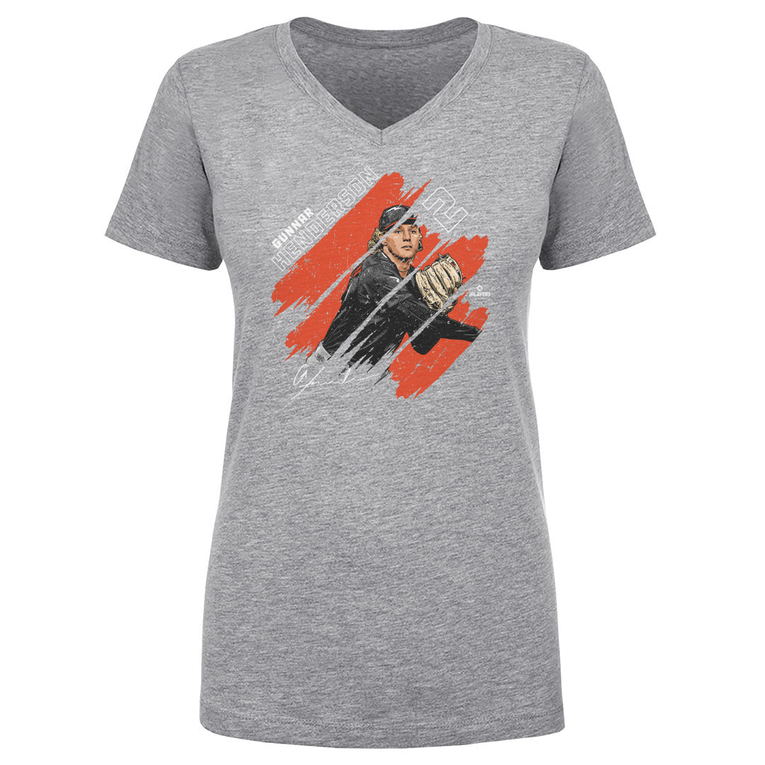 Gunnar Henderson Women's V-Neck T-Shirt | 500 LEVEL