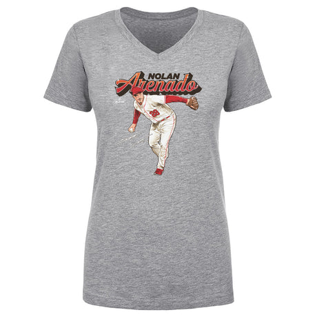 Nolan Arenado Women's V-Neck T-Shirt | 500 LEVEL