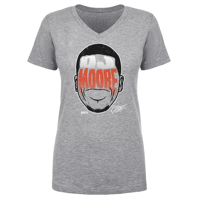 D.J. Moore Women's V-Neck T-Shirt | 500 LEVEL