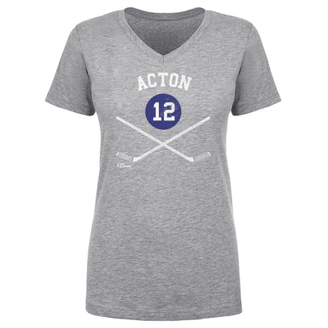 Keith Acton Women's V-Neck T-Shirt | 500 LEVEL