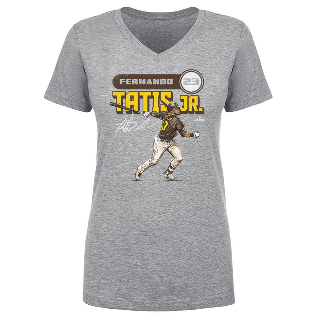 Fernando Tatis Jr. Women's V-Neck T-Shirt | 500 LEVEL
