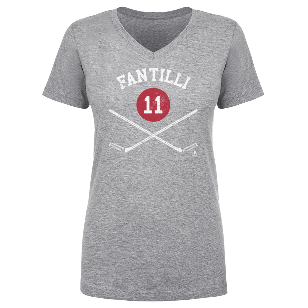 Adam Fantilli Women&#39;s V-Neck T-Shirt | 500 LEVEL