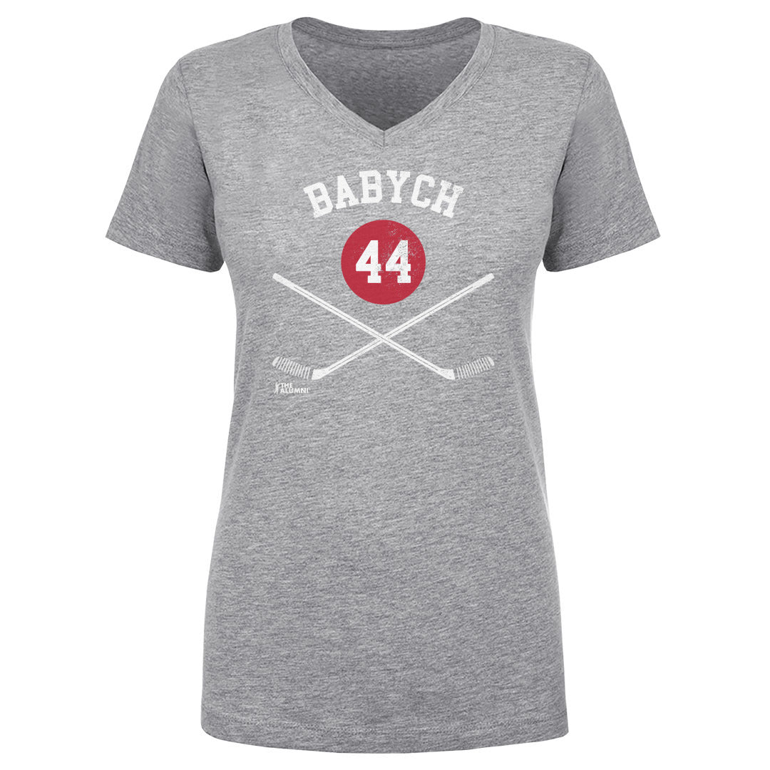 Dave Babych Women's V-Neck T-Shirt | 500 LEVEL