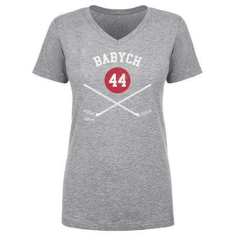 Dave Babych Women's V-Neck T-Shirt | 500 LEVEL