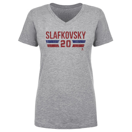 Juraj Slafkovsky Women's V-Neck T-Shirt | 500 LEVEL