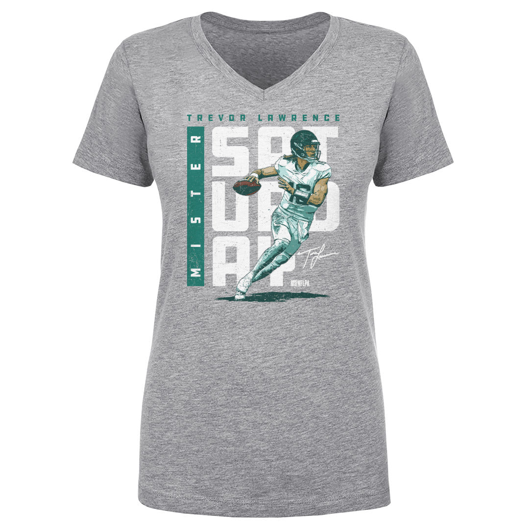 Trevor Lawrence Women's V-Neck T-Shirt | 500 LEVEL
