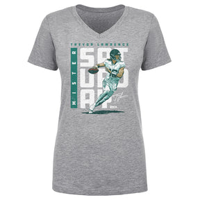 Trevor Lawrence Women's V-Neck T-Shirt | 500 LEVEL