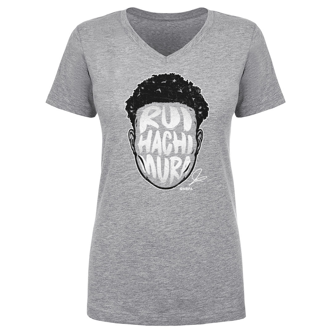 Rui Hachimura Women's V-Neck T-Shirt | 500 LEVEL