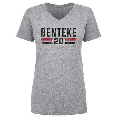 Christian Benteke Women's V-Neck T-Shirt | 500 LEVEL
