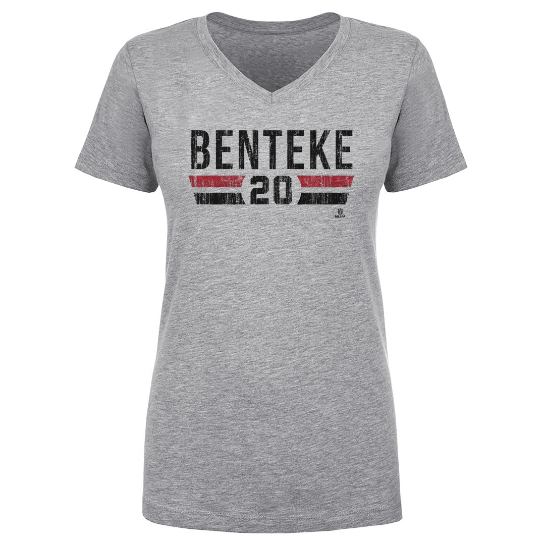 Christian Benteke Women&#39;s V-Neck T-Shirt | 500 LEVEL