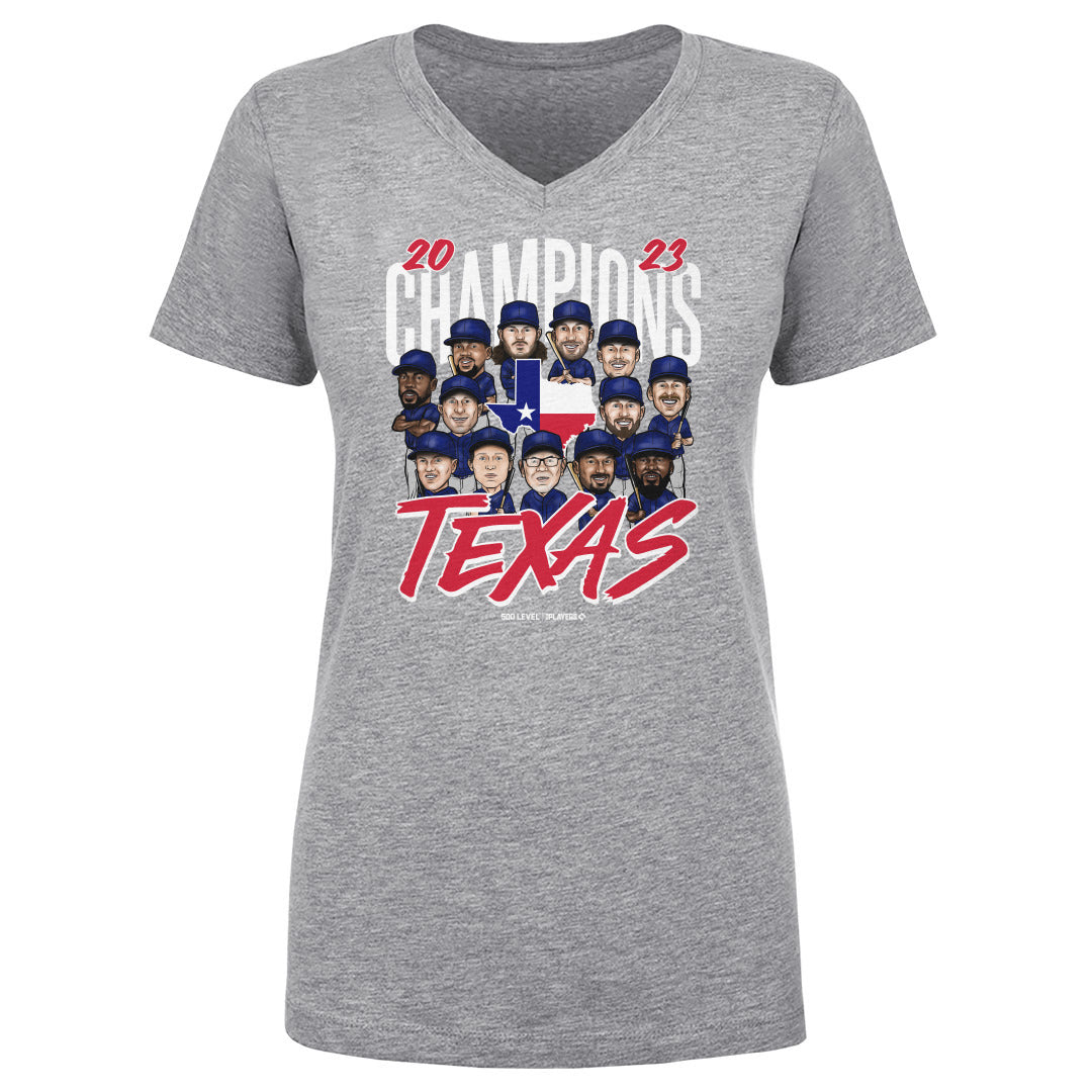 Texas Women's V-Neck T-Shirt | 500 LEVEL