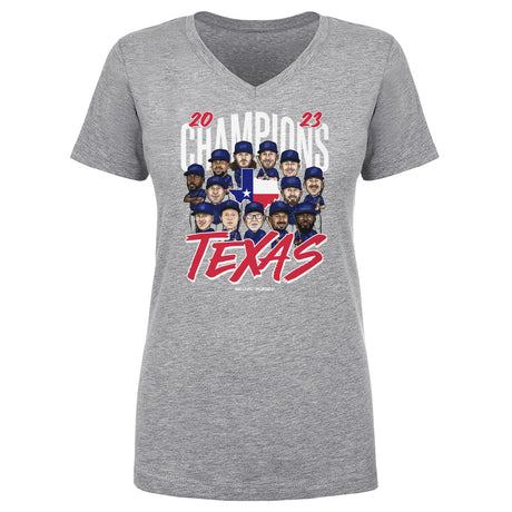 Texas Women's V-Neck T-Shirt | 500 LEVEL