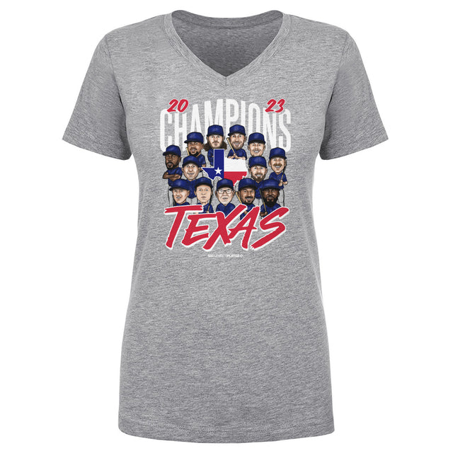 Texas Women's V-Neck T-Shirt | 500 LEVEL