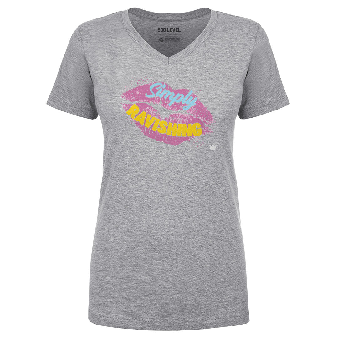 Rick Rude Women's V-Neck T-Shirt | 500 LEVEL