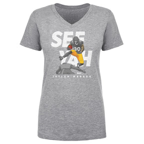 Jaylen Warren Women's V-Neck T-Shirt | 500 LEVEL