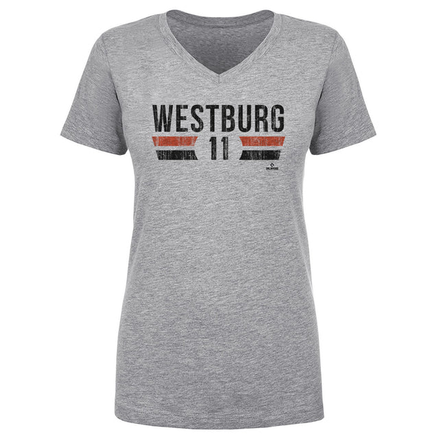 Jordan Westburg Women's V-Neck T-Shirt | 500 LEVEL