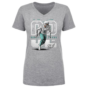 Bradley Chubb Women's V-Neck T-Shirt | 500 LEVEL