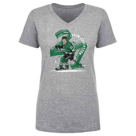 Jason Robertson Women's V-Neck T-Shirt | 500 LEVEL