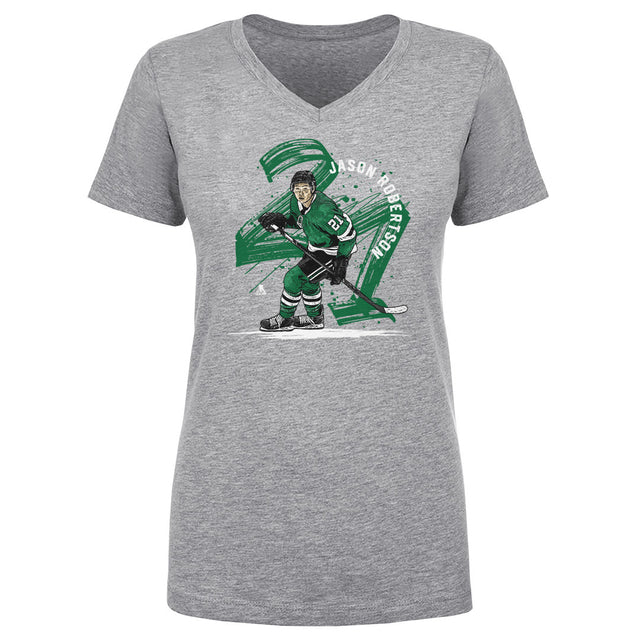 Jason Robertson Women's V-Neck T-Shirt | 500 LEVEL