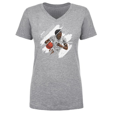 Amen Thompson Women's V-Neck T-Shirt | 500 LEVEL