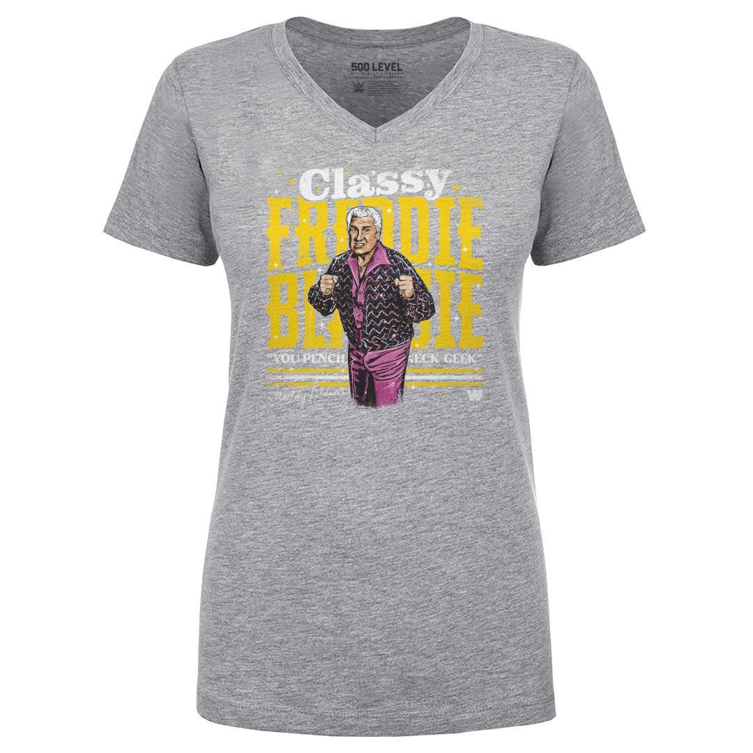Freddie Blassie Women&#39;s V-Neck T-Shirt | 500 LEVEL
