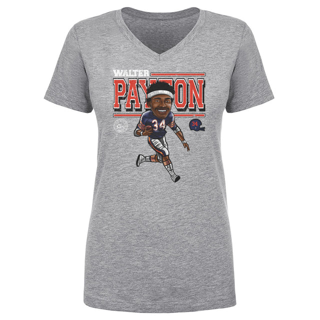 Walter Payton Women's V-Neck T-Shirt | 500 LEVEL