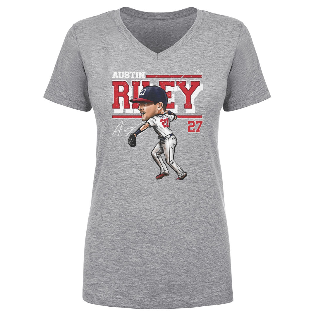 Austin Riley Women's V-Neck T-Shirt | 500 LEVEL