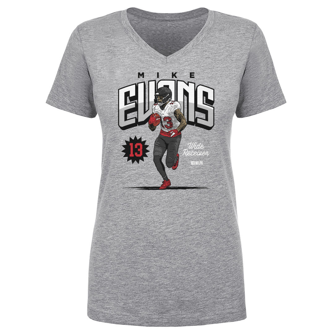Mike Evans Women's V-Neck T-Shirt | 500 LEVEL