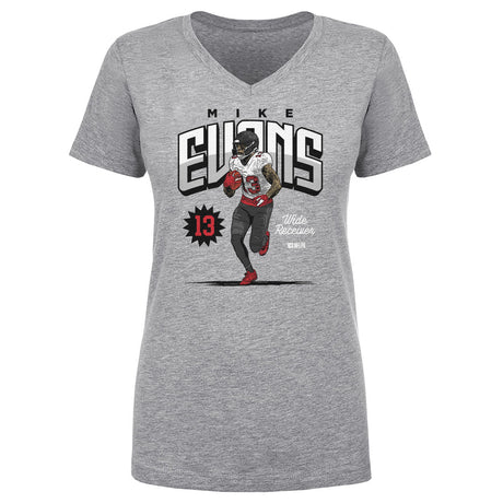 Mike Evans Women's V-Neck T-Shirt | 500 LEVEL
