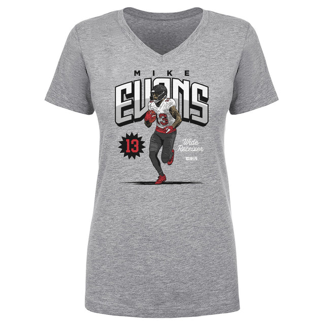 Mike Evans Women's V-Neck T-Shirt | 500 LEVEL