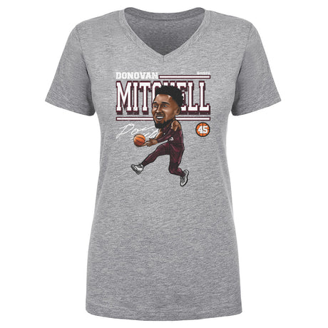 Donovan Mitchell Women's V-Neck T-Shirt | 500 LEVEL
