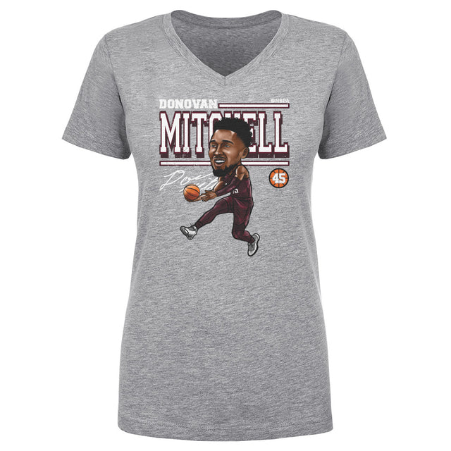 Donovan Mitchell Women's V-Neck T-Shirt | 500 LEVEL