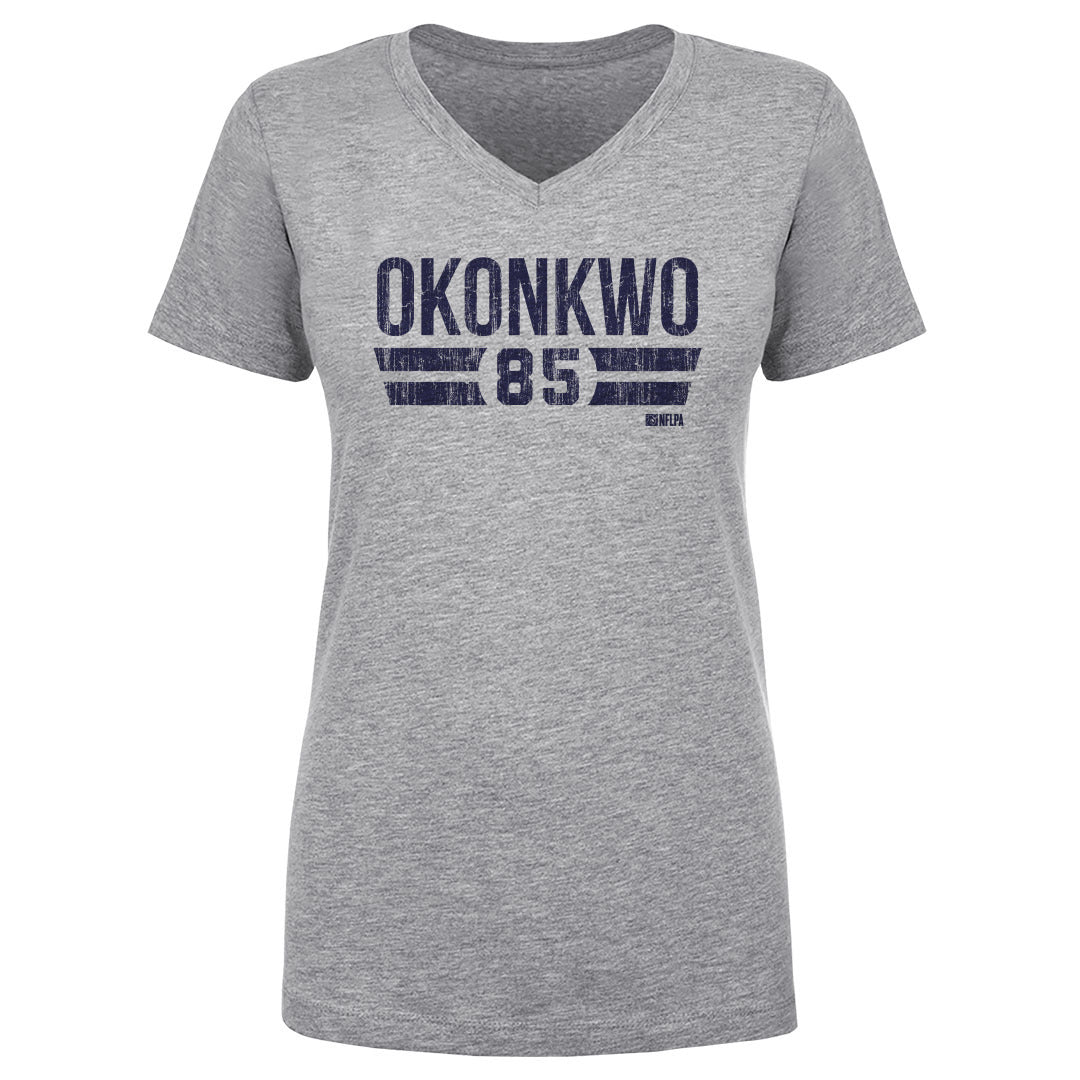 Chigoziem Okonkwo Women&#39;s V-Neck T-Shirt | 500 LEVEL