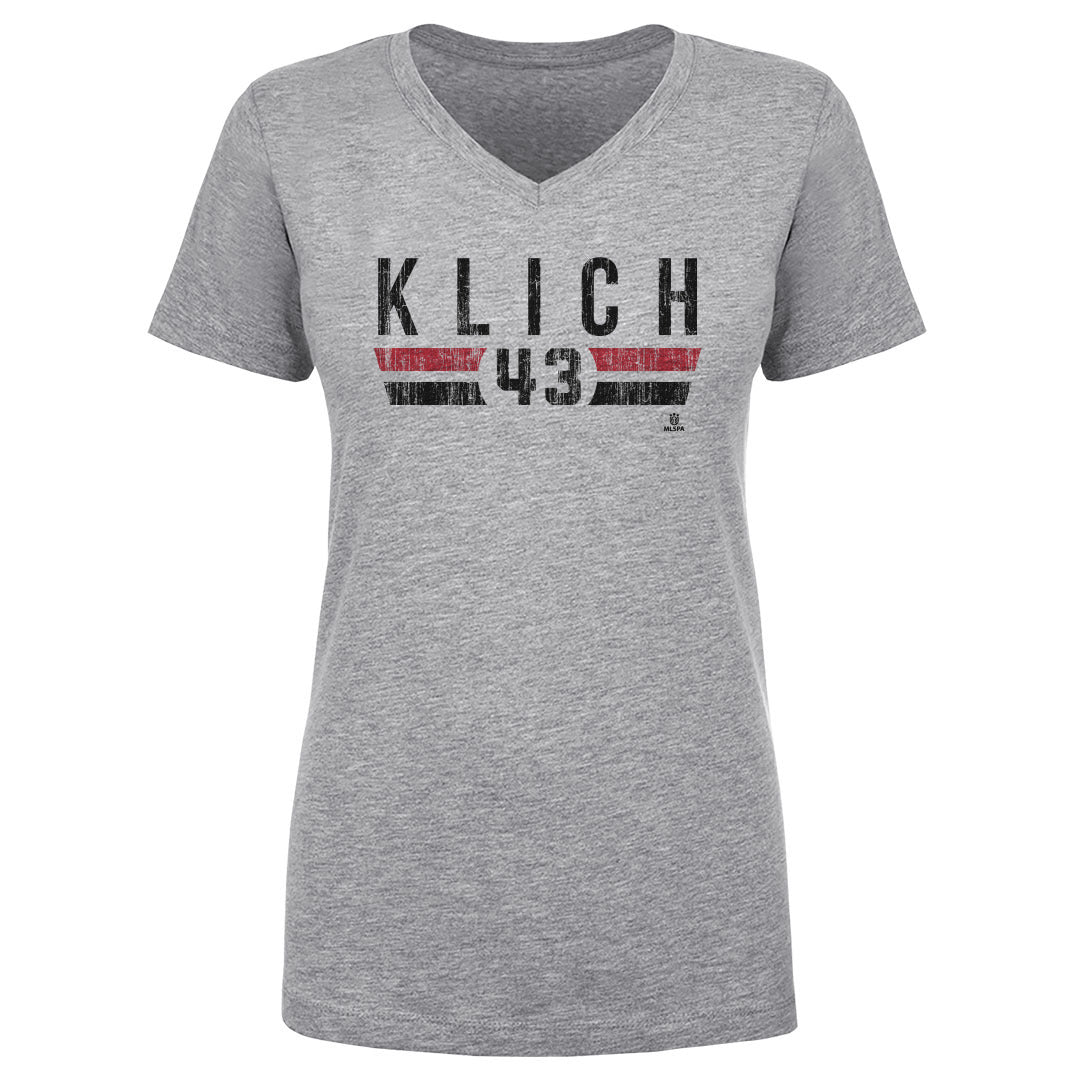 Mateusz Klich Women's V-Neck T-Shirt | 500 LEVEL