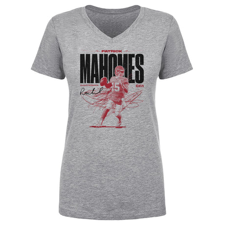 Patrick Mahomes Women's V-Neck T-Shirt | 500 LEVEL