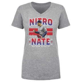 Nathan Eovaldi Women's V-Neck T-Shirt | 500 LEVEL
